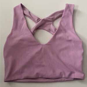 Lululemon Lilac Reversible Sports Bra